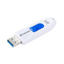 Transcend　USBメモリ　64GB　USB3.0　キャップレス　スライド式　JetFlash 790　ホワイト　TS64GJF790W