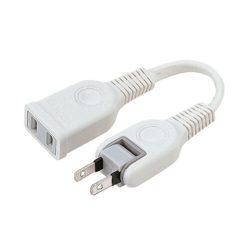 【最大2000円OFFクーポン配布中】【訳あり 新品】電源延長コード 2P 0.1m TAP-EX21001 サンワサプライ ※箱にキズ、汚れあり