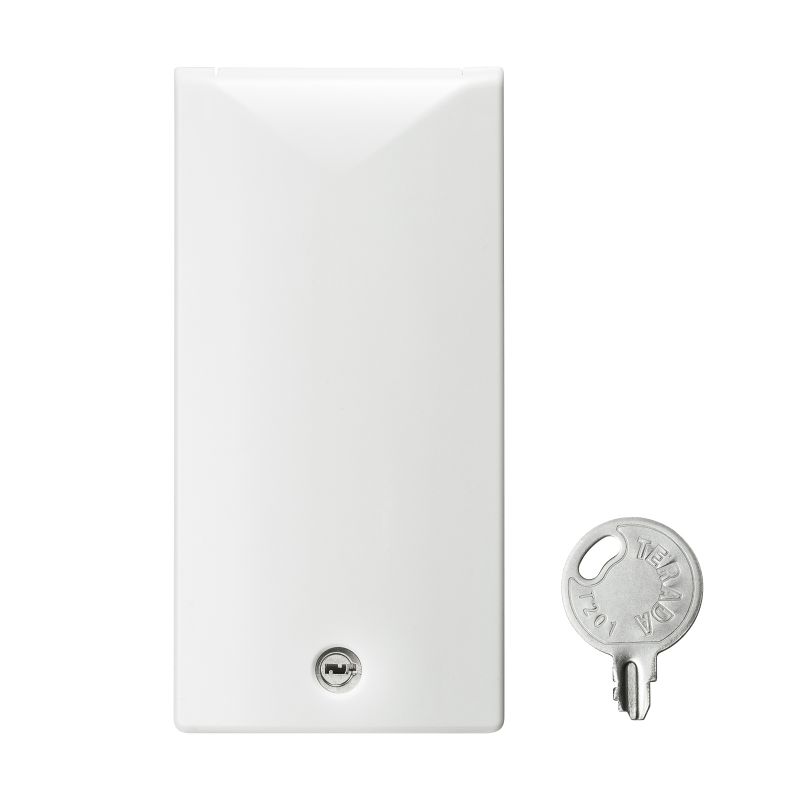 【最大2000円OFFクーポン配布中】コンセントカバー スイッチカバー 照明スイッチ セキュリティ スリム 鍵付き イタズラ防止 TAP-KJCV1 サンワサプ...