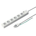 【訳あり 新品】電源タップ 3P 6個口 2.5m TAP-N3625N サンワサプライ ※箱にキズ、汚れあり