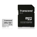 【最大777円OFFクーポン配布中】Transcend microSDXCカード 256GB Class10 UHS-I U3 UHS-I U1 V30 A1 SD変換アダプタ付き TS256GUSD300S-A【ネコポス対応】