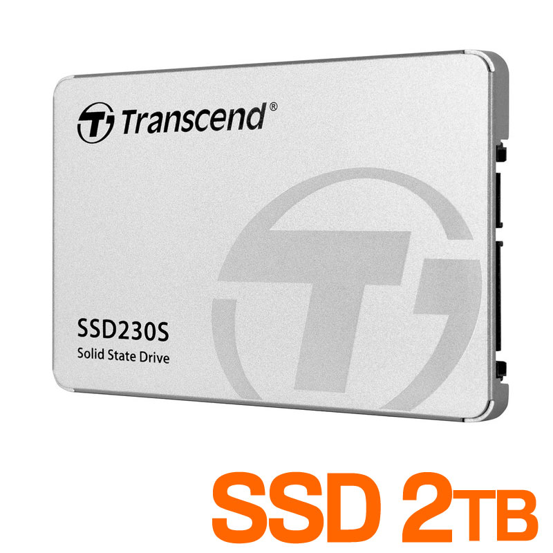 【ランク別最大P10倍＆最大3000円OFFクーポン】SSD 2TB Transcend 2.5インチ SATAIII TS2TSSD230S トランセンド【ネコポス対応】