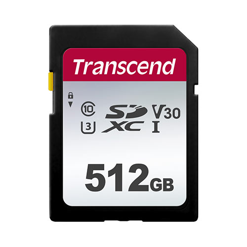 Transcend SDXCカード 512GB Class10 UHS-I V30 