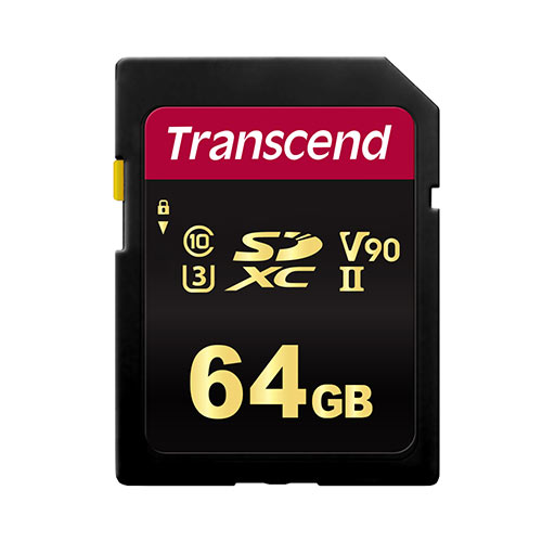 【最大3500円OFFクーポン 5/20まで】Transcend SDXCカード 64GB Class10 UHS-II V90 TS64GSDC700S【ネコポス対応】