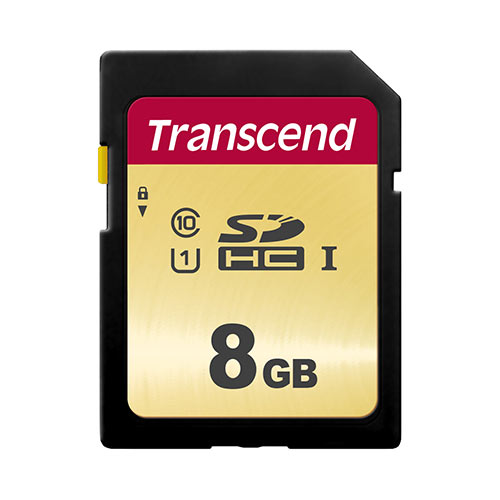 Transcend SDHCJ[h 8GB Class10 UHS-I TS8GSDC500SylR|XΉz