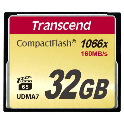 Transcend（トランセンド・ジャパン） コンパクトフラッシュカード 32GB 1000倍速 TS32GCF1000