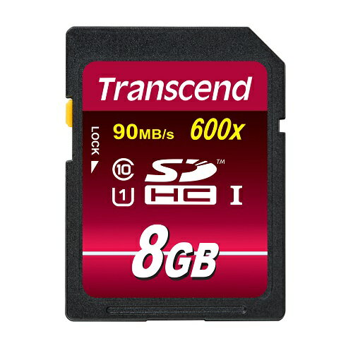 【最大3500円OFFクーポン 5/20まで】Transcend社製 SDHCカード 8GB Class10 UHS-1 TS8GSDHC10U1【ネコポス対応】