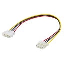 電源ケーブル 0.3m 4pin電源オスー4pin電源メス TK-PW...(2)