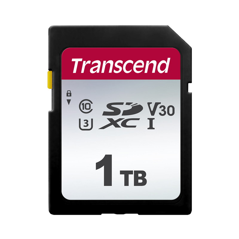 【最大3500円OFFクーポン 5/20まで】Transcend SDXCカード 1TB Class10 UHS-I U3 V30 TS1TSDC300S【ネコポス対応】