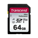 Transcend SDXCカード 64GB UHS-I U3 V30 A1 TS64GSDC340 ...