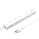 【5/1限定ポイント7倍(要エントリ)+最大1000円オフクーポン】【訳あり 新品】電源タップ 2Pプラグ 10個口 強力ネオジムマグネット シャッター付き A...