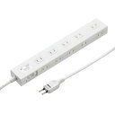 【最大1000円OFFクーポン配布中】【訳あり 新品】電源タップ 雷ガード内蔵 10個口 2Pプラグ 一括集中スイッチ マグネット シャッター付き ACアダプタ...