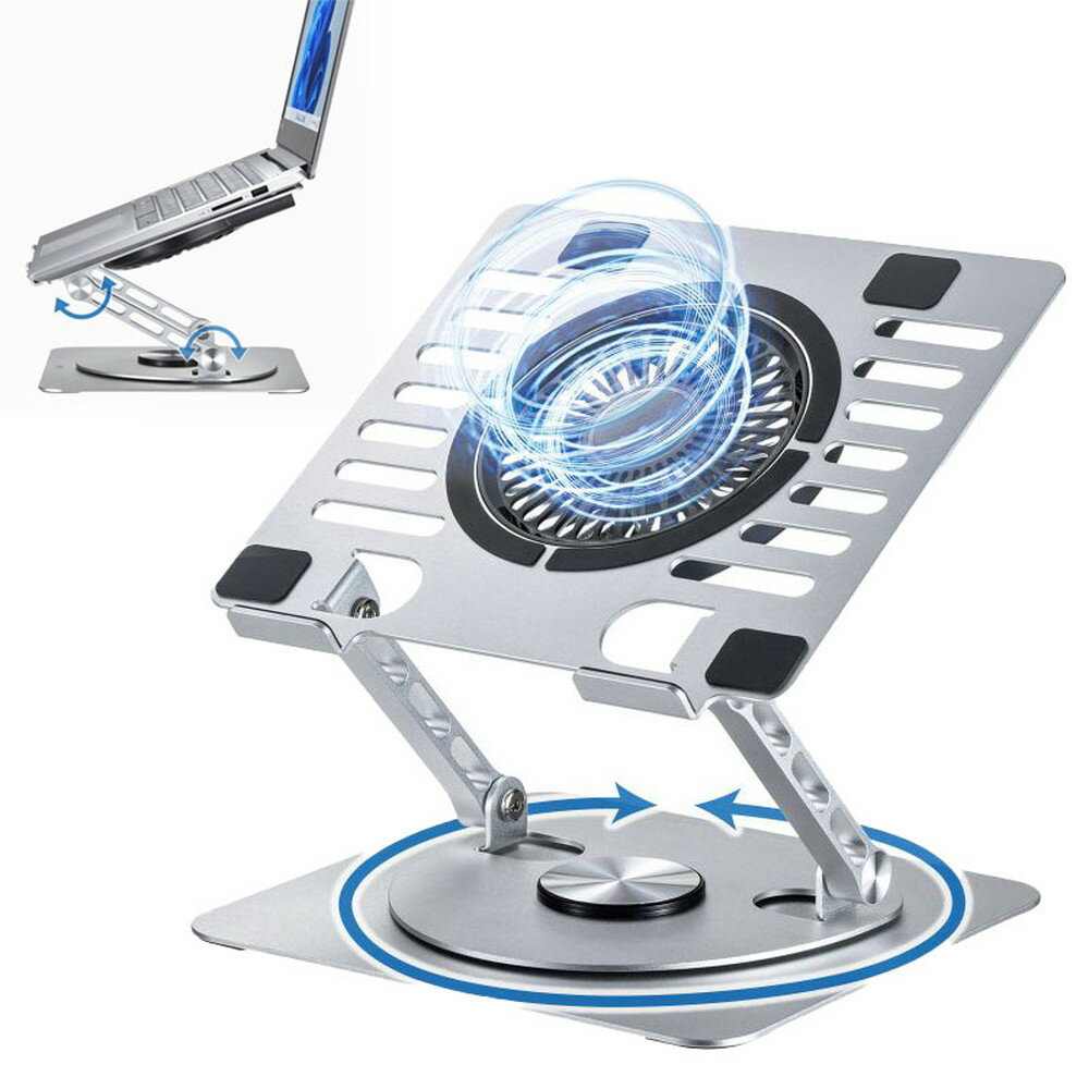 【最大2000円OFFクーポン配布中】【訳あり 新品】ノートパソコンクーラー 冷却パッド 冷却台アルミ 静音ファン 角度調整 タブレットスタンド TK-CLN3...