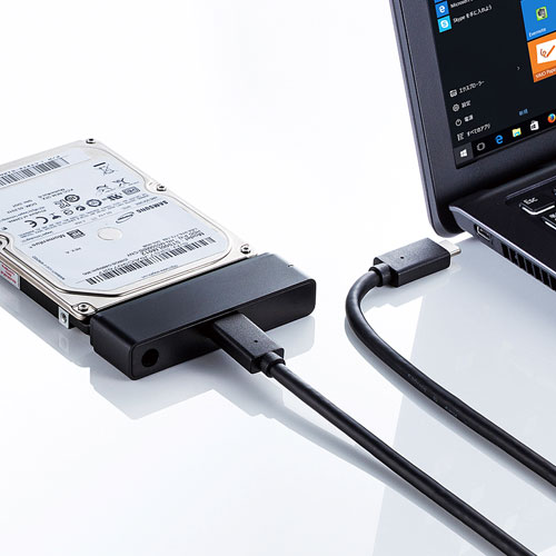 【最大2000円OFFクーポン配布中】【訳あり 新品】SATA-USB3.1 Gen2変換ケーブル USB-CVIDE7 サンワサプライ ※箱にキズ、汚れあり