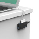 【訳あり 新品】USBハブ USB3.2 Gen1 4ポート バスパワー マグネット付き 軽量 コンパクト 高速データ転送 5Gbps USB-3H417BKN サンワサプライ ※箱にキズ、汚れあり 2