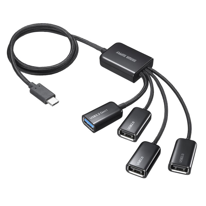 【最大2000円OFFクーポン配布中】【訳あり 新品】USB3.2 Gen1+USB2.0 Type-Cコンボハブ 4ポート バスパワー USB-3TC436B...