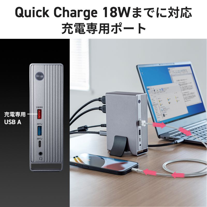 サンワサプライ USB Type-C専用ドッキングステーション HDMI 代引不可 PD対応 DisplayPort対応 USB-CVDK6 サンワサプライ USB Type-C専用ドッキングステーション HDMI 代引不可 PD対応 DisplayPort対応 USB-CVDK6