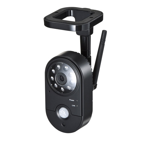 防犯カメラ ワイヤレス　モニターセット 4台カメラセット 屋外 防水カメラ SDカード USBメモリ 録画 監視 セキュリティカメラ　400-CAM035-4