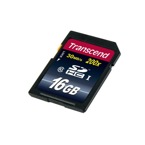 【6/1限定ポイント7倍（要エントリ)＋最大1000円オフクーポン】Transcend SDHCメモリカード 16GB class10 【ネコポス対応】