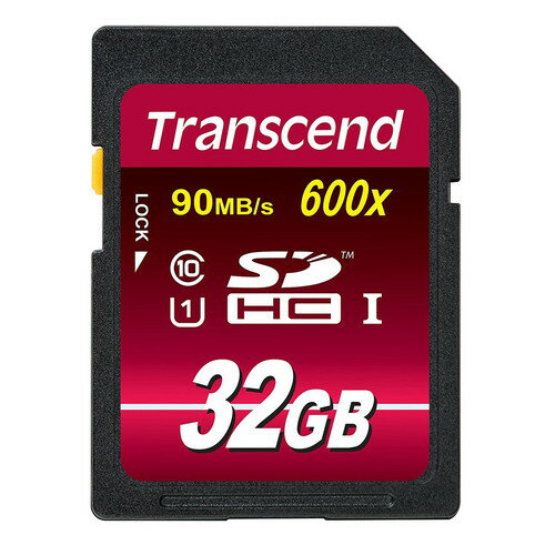 【最大3500円OFFクーポン 5/20まで】SDHCカード 32GB Class10 UHS-I対応 Ultimate Transcend社製 TS32GSDHC10U1 最大転送速度 90MB/s ..