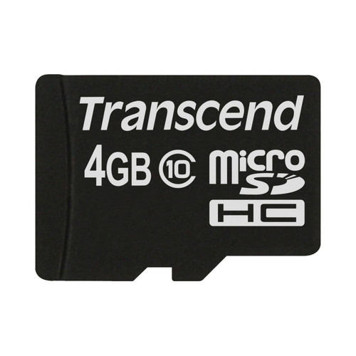 Transcend gZh Wp microSDHCJ[h 4GB class10 ylR|XΉz