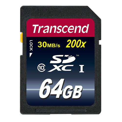 Transcend（トランセンド・ジャパン） Ultimate SDXCメモリカード（64GB・class10）【ネコポス対応】