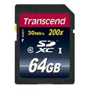 【最大777円OFFクーポン配布中】Transcend トランセンド ジャパン Ultimate SDXCメモリカード 64GB class10 【ネコポス対応】