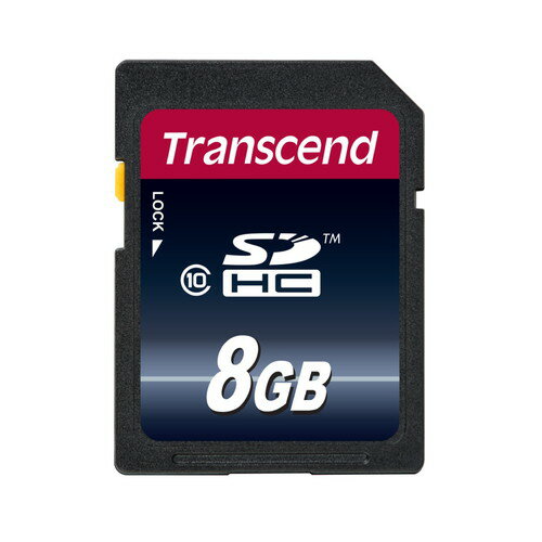 Transcend SDHCメモリカード 8GB class10 【