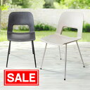 【スーパーSALE!限定価格】ガーデンチェア 屋外 ベランダ テラス 庭 樹脂製 雨ざらしOK 耐候性 おしゃれ 幅広座面 耐荷重100kg ブラック グレージュ EEX-CHDG01