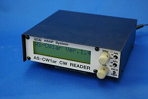 AS-CW1ar (ASCW1ar)アサップシステム モールス解読器