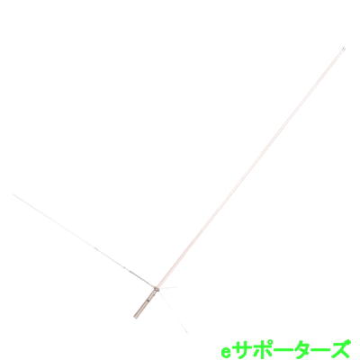 固定用:50/144/430MHz トリプルバンドGP (全長 2.42m) 周波数・利得 50MHz：3dBi (5/8λ) 144MHz：6.2dBi (5/8λ 2段) 430MHz：8.6dBi (5/8λ 4段) ※50MHz帯の調整エレメントを標準装備 (調整範囲：50～53MHz間の1.2MHz) 耐入力:300W(SSB) ワイド受信:100～170MHz，350～470MHz 全長:2.42m(ラジアル長：50MHz 約1000mm 1本，144/430MHz 490mm 2本) 質量:1.2kg 耐風速:50m/sec 取付マスト:30Φ～62Φ　取付金具付 SLCシステム デュアルバンダー、トリプルバンダーの利得を大幅に向上させるために、 コメットが独自に開発した先進の機構です。 空芯型整形エレメント位相システムと燐青銅エレメントを採用すること により、従来の位相変換ピーク時のロスを大幅に低減。■配送について※沖縄・離島地域は追加送料をお願いする場合がございます。詳細はご注文後にご案内いたします。