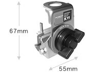 【沖縄県への発送不可】モービル基台　K11第一電波工業（ダイヤモンド）ルーフサイド用取付基台 K-11