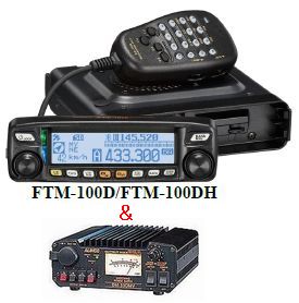 FTM-100DH＆DM-330MV八重洲無線　アマチュア無線機＆30A　スイッチング電源