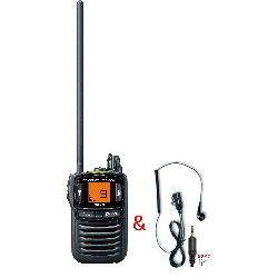 【ご予約】【送料無料(沖縄県への発送不可)】SR40L&DP-11Sスタンダード(ヤエス)ロングアンテナタイプインカム トランシーバー&イヤホンマイク