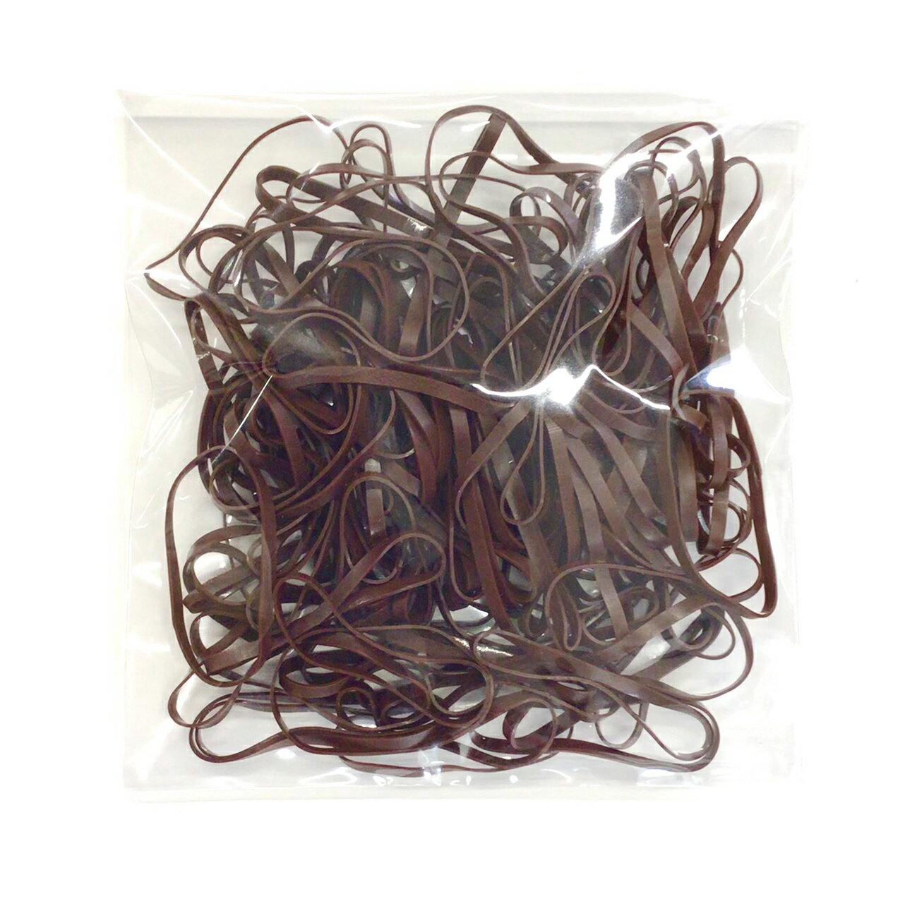 髪留め工房　アレンジバンド　茶　10g　【業務用】　約120本　ブラウン　ヘアゴム...