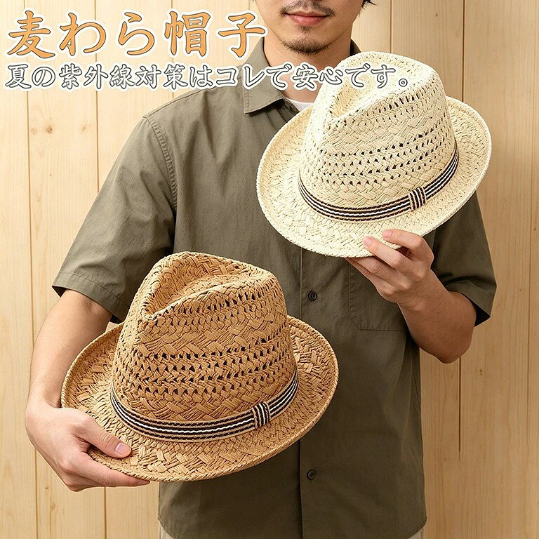 サイズ S(50-52cm) ,M(56-58cm) カラー:ベージュ、キャメル POINT 商品名:麦わら帽子 ストローハット 日よけ帽子 素材:麦わら(ストロー) 対象:メンズレディース 男女兼用 機能:日よけ、UV 対策、通気性良好 特徴:軽量、長時間着用快適 発送:当日発送対応 用途:農作業、ガーデニング、ゴルフ、釣り、アウトドア、日常 シーン:父の日ギフトにも最適 推薦ポイント: 麦わら素材:通気性抜群でムレにくく、暑い日も快適 強力日よけ:顔や首を日差しからしっかりガード UV 対策:紫外線をカットし日焼け防止 男女兼用:メンズレディースどちらも使いやすい 多シーン対応:農作業ガーデニングゴルフ釣りに万能 当日発送:急ぎの方やギフトにも安心 父の日ギフト:実用的で喜ばれるプレゼント 推薦方: 屋外での農作業ガーデニングをされる方 ゴルフ釣りアウトドアが趣味の方 日焼け紫外線対策をしっかりしたい方 通気性の良い麦わら帽子を探している方 父の日に実用的なギフトを贈りたい方 当日発送ですぐに受け取りたい方 ご注意 クリーニング&洗濯しないでください。 汚れが付着した場合は濡れたタオル等で汚れを拭き取るようにしてください。 画面上と実物では多少色が異なって見える場合がございます。