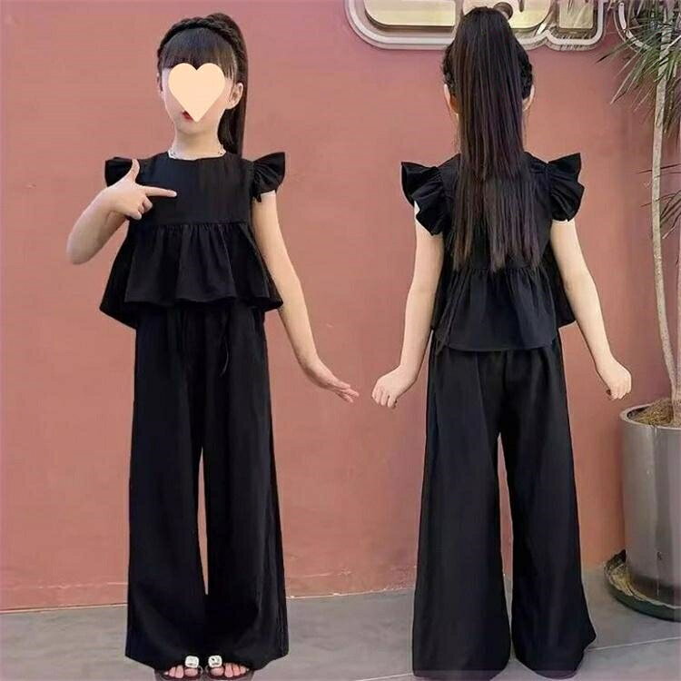 キッズ ジュニア 女の子 上下 子供服 セットアップ おしゃれ ゆったり シンプル 大...