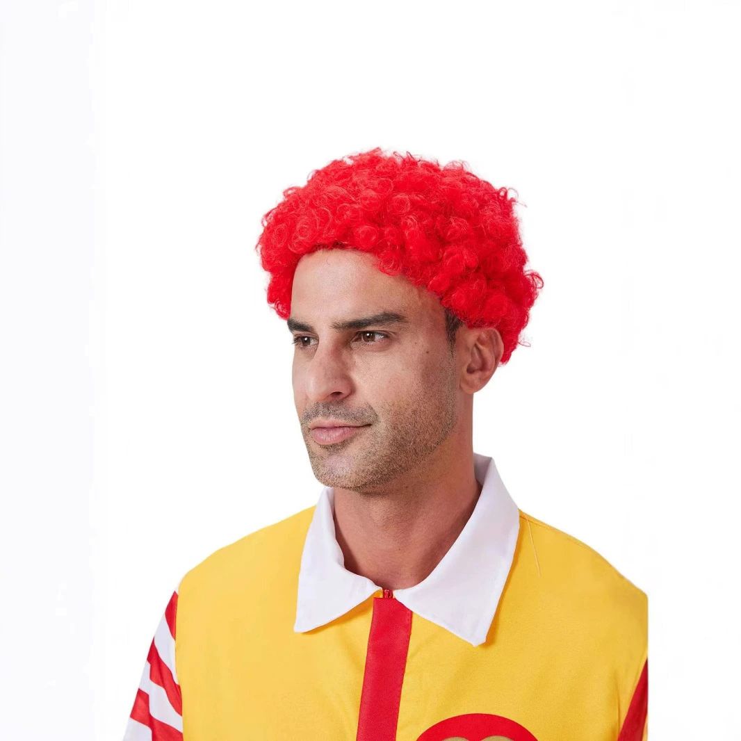 Disfraz de pelota Payaso Adulto Cosplay Tío McDonald Retro Set Disfraz Halloween — vista 2
