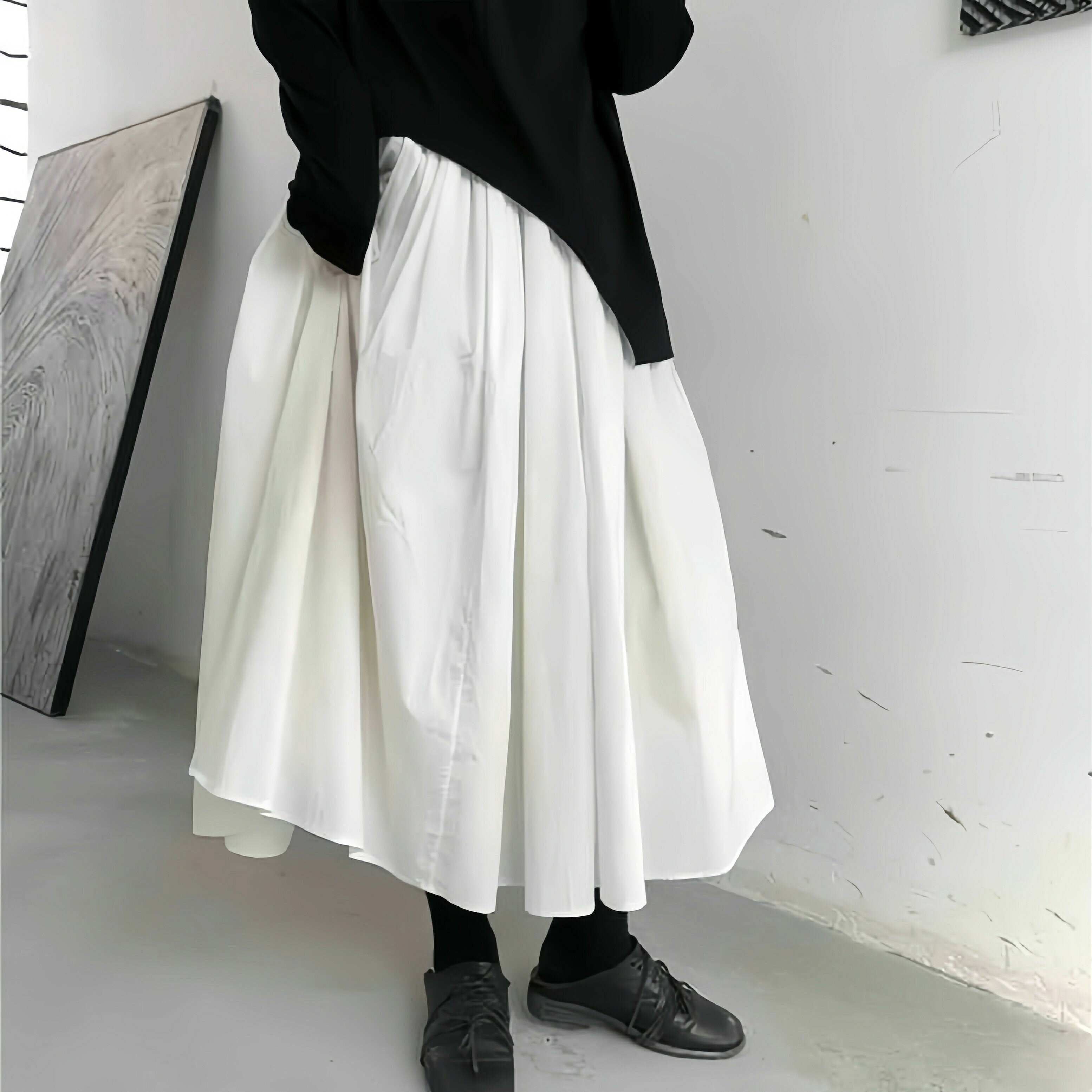 サイズ:S:ウエスト60-95cm/着丈80cmM:ウエスト62-98cm/着丈81cm【注意事項】※寸法は手作業で測定すると1〜3センチの誤差がある可能性がありますので、あらかじめご了承ください。※大量生産による生産過程におきまして、若干の個体差が生じる場合がございます。※PC環境や撮影状況などの違いにより実際のお色とは若干異なる場合がございます。※別店舗でも販売しておりますので、品切れとなる場合もございます。何卒ご了承ください。※入荷時の箱つぶれなどがございますので、ご理解の上ご購入くださいませ。冬 ミモレ丈 オフィス 黒 二次会 ス ボトムス スカート 通販 ホワイト ブラック M L