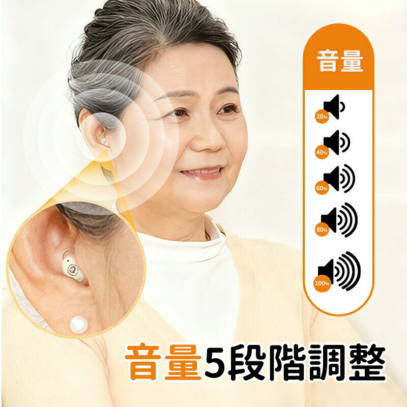 片耳式 集音器 ミミクリア イヤホン型 超軽量 片耳 集音機 充電式 高齢者 極みみ ...