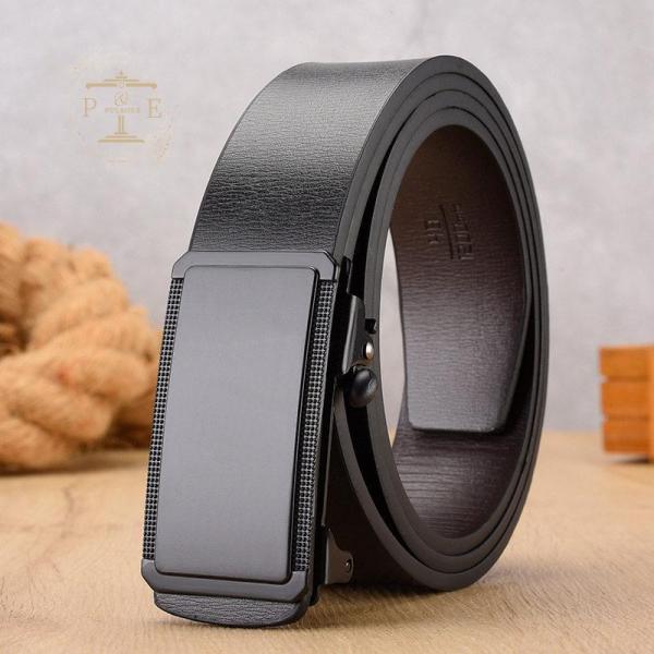 ベルト 自動ロックベルト 紳士ベルト メンズ 穴なし Belt ビジネスベルト プレゼント スーツベルト 紳士 おしゃれ 父の日 シンプル ジーンズ esutekuno-10006199 エーステクノ楽天市場店 サンプル画像3