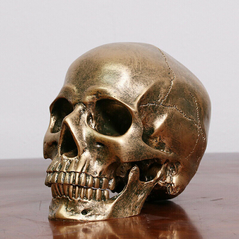 サイズ:19x14x16cm材質:樹脂サイズ:19x14x16cm材質:樹脂樹脂 頭蓋骨像 置物 室内装飾 髑髏
