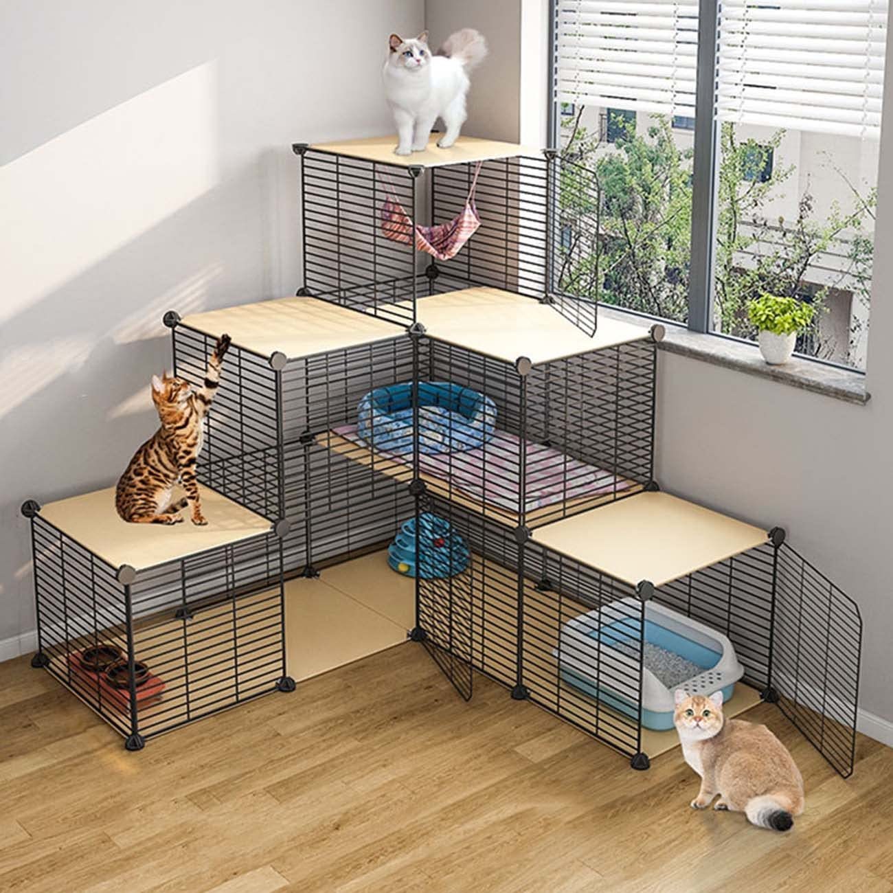 【原産国/製造国: 中国】.猫 ケージ 猫ケージ キャットケージ トイレ収納型 2段 3段 キャットハウス ネコハウス 留守番 保護 脱走防止 多頭飼い ペット ゲージ コンパクト 頑丈 檻 ねこ ネコケージ 小間隔 安全設計 留守番用 猫用ケージ ペットハウス キャットタワー 多段式 トイレ収納 脱走防止ネット 多頭飼育向け 猫用品 猫ゲージ 人気ランキング 安心安全 長持ち 高品質。指定された配送時間は承っておりません。【】猫 ケージ 猫ケージ キャットケージ