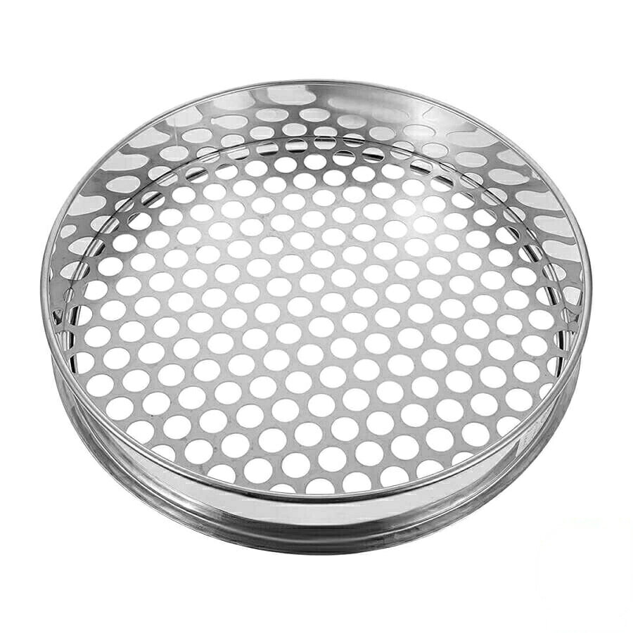 シフトパンメッシュスクリー 園芸フィルター ンのふるい篩 こし器 業務用 ステンレススチールグレーディングふるい ガーデン土ふるい