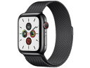 Apple Watch Series 6 GPSモデル 44mm Apple Watch Series 5 GPS+Cellularモデル 44mm MWWL2J/A[スペースブラックステンレススチールケースとミラネーゼループ]新品未開封/メーカー保証付