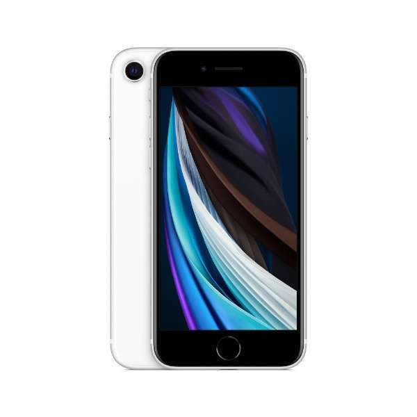 APPLE iPhone SE 第2世代 128GB SIMフリー [ホワイト] MXD12J/A スマホ本体 新品、未開封