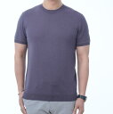 Tシャツ メンズ 半袖 ニット プルオーバー 男性用 トップス カットソー 無地 シンプル テンセル コットン 夏 サマーニット 父親 パパ 父の日 ギフト シニア ファッション おしゃれ 新作 人気 おすすめ
