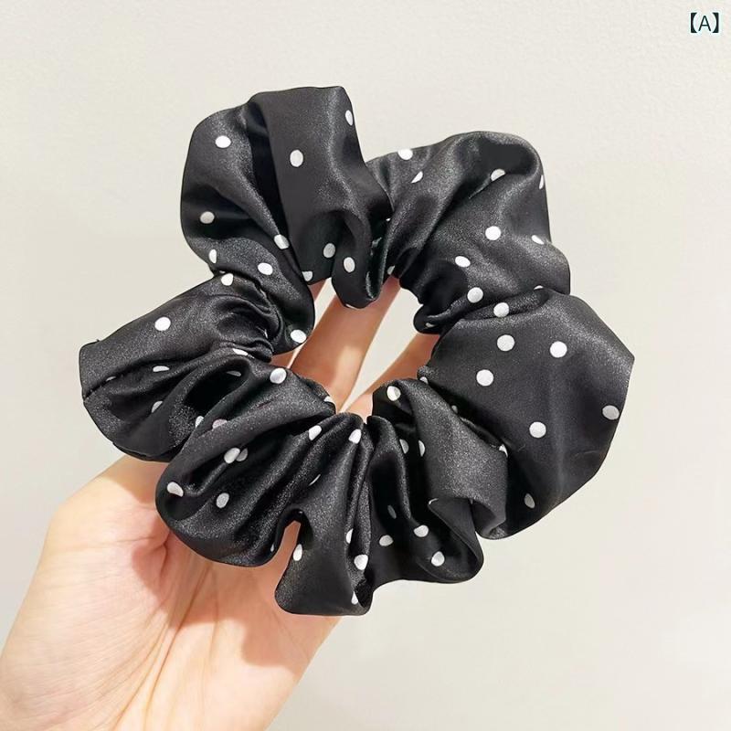 【使いやすさ抜群】シュシュ レディース ヘアゴム 上品デザイン｜通勤・通学にも◎ 大人のまとめ髪に人気のヘアアクセ