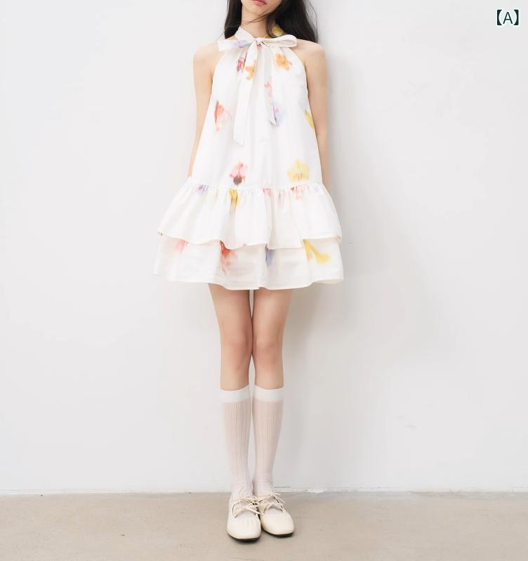 ティアードワンピース 大人可愛い ロング丈 フレアワンピース レディース 体型カバー ゆるシルエット シフォン風 軽やか 春 夏 秋 上品 ナチュラル おしゃれ カジュアル 休日コーデ お出かけ 涼しい