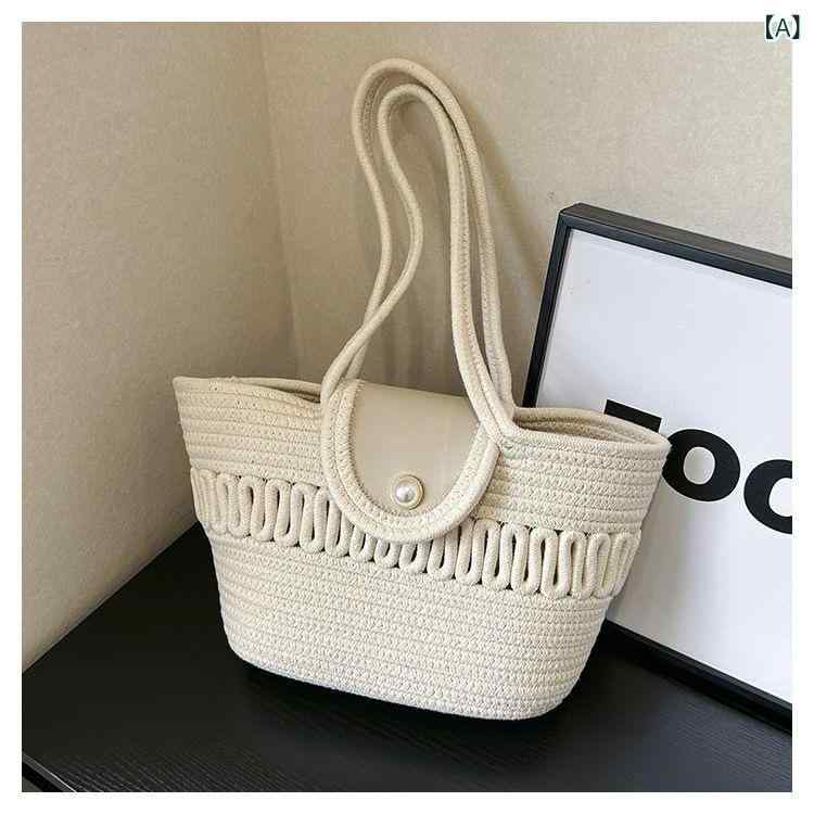 かごバッグレディースストローバッグ...
